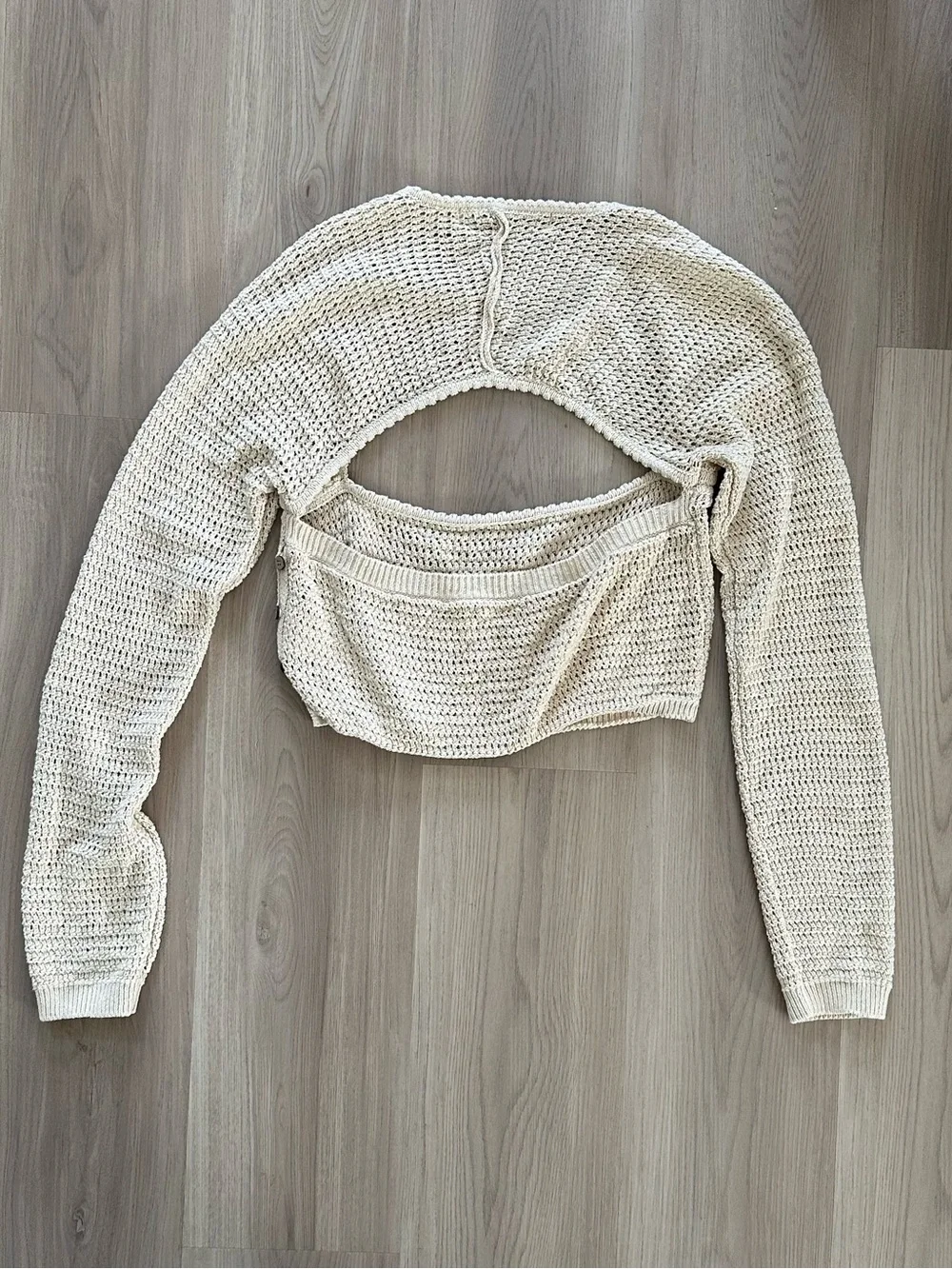 Free People Shrug Crop Sweater Top